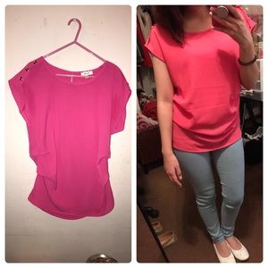 Bright Pink Loose Top 🎀